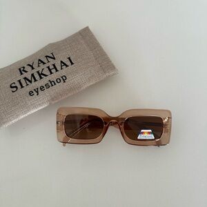 Ryan Simkhai Brown Sunglasses